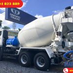 Xe bồn trộn bê tông 7 khối Daewoo K4MVF nhập khẩu nguyên chiếc